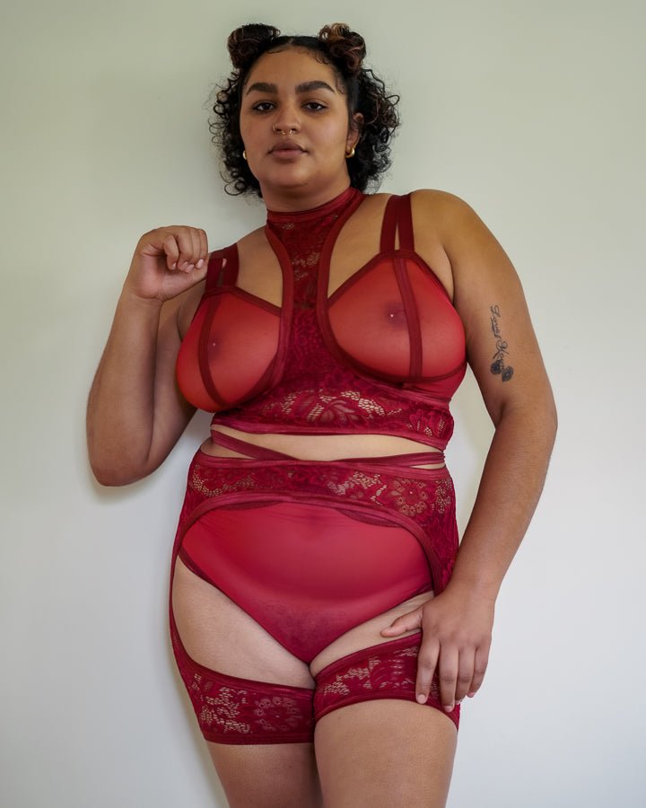 Lace Body Harness